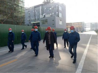 伟易博医药董事长邱家军视察指导山东伟易博药业项目建设