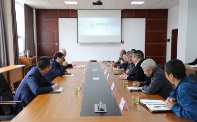 绍兴市人大常委会主任谭志桂一行调研伟易博医药